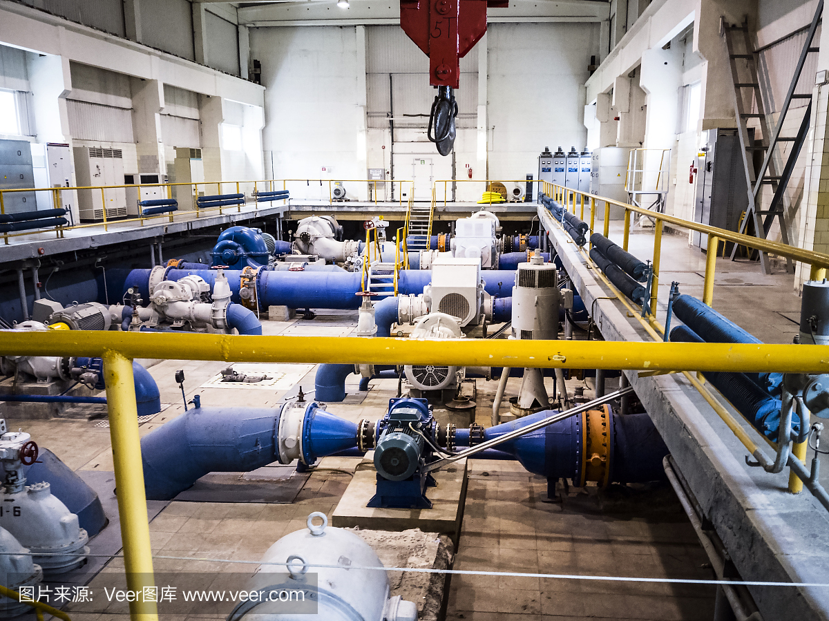 舊泵站。工業(yè)對(duì)象。